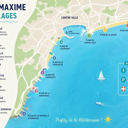 Les Turenes Apartament Sainte-Maxime